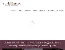 Tablet Screenshot of corkandbarrel.org